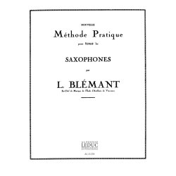 L. Bl&eacute;mant: Nouvelle M&eacute;thode pratique Vol.1 (Saxophone solo)