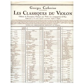 Christoph Willibald von Glück: Ballet des Bergers (Classiques No.4) (Violin & Piano)