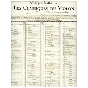 Jean Baptiste Lully: Pavane (Classiques No.106) (Violin & Piano)
