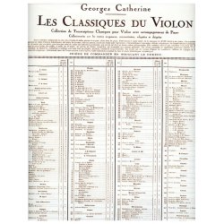 Andr&eacute; E.Modeste Gr&eacute;try: S&eacute;r&eacute;nade from 'L'Amant jaloux' (Classiques No.145) (Violin & Piano)