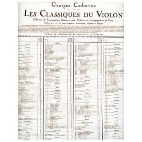 André E.Modeste Grétry: Sérénade from 'L'Amant jaloux' (Classiques No.145) (Violin & Piano)