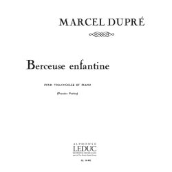 Marcel Dupr&eacute;: Berceuse enfantine (Cello & Piano)