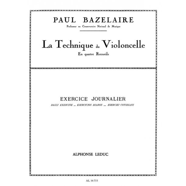 Technique For Cello Bk 2 Daily Exercise