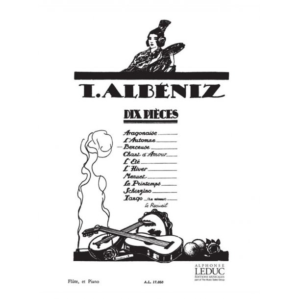 Isaac Manuel Francisco Alb&eacute;niz: Berceuse (Flute & Piano)