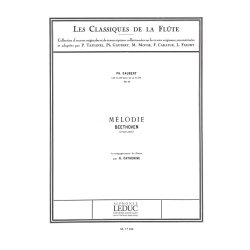 Ludwig van Beethoven: M&eacute;lodie (Classiques No.6) (Flute & Piano)