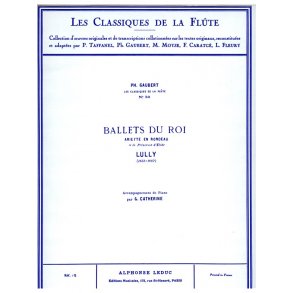 Jean Baptiste Lully: Ariette en Rondeau (Classiques No.32) (Flute & Piano)