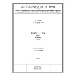 Wolfgang Amadeus Mozart: Menuet de 'Don Juan' (Classiques No.41) (Flute & Piano)