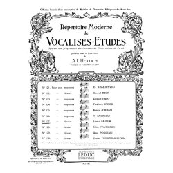 Laszlo Lajtha: Vocalise-Etude (high) (Voice & Piano)