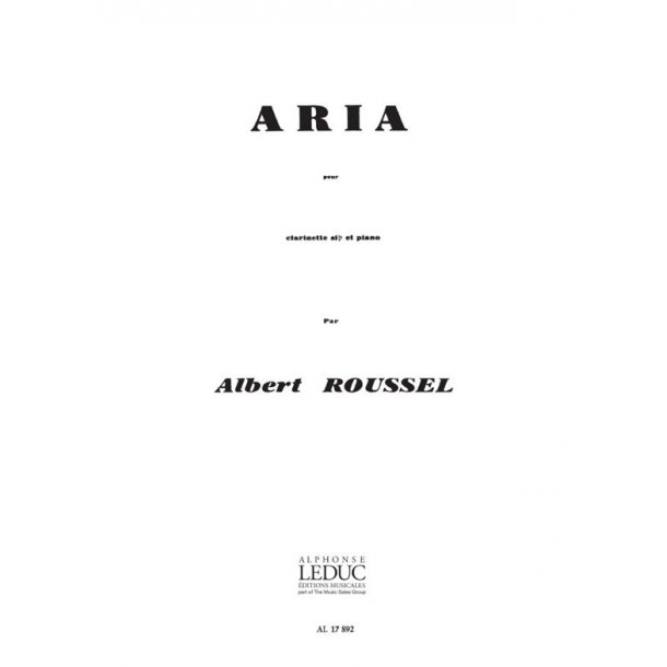 Albert Roussel: Aria
