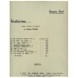 Jacques Ibert: Dans la Maison triste (Violin & Piano)