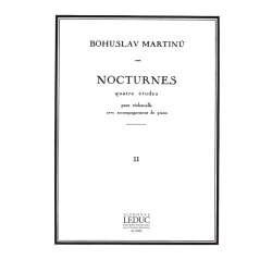 Bohuslav Martinu: 4 Nocturnes H189, No.2 (Cello & Piano)