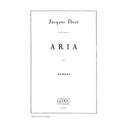 Jacques Ibert: Aria, Vocalise-Etude (med) (Voice & Ensemble)