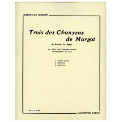 Georges Migot: 3 Chansons de Margot (Vocal Duets)