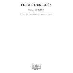 Debussy Claude Darcieux Fleur Des Bles 4 Part Male Voice Choir