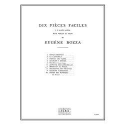 Eug&egrave;ne Bozza: Pi&egrave;ces faciles No.7: Serenata al Pincio (Violin & Piano)