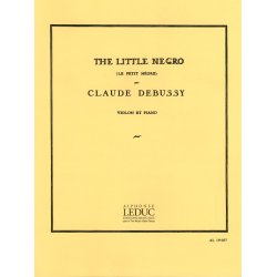 Claude Achille Debussy: Le Petit N&egrave;gre (Violin & Piano)