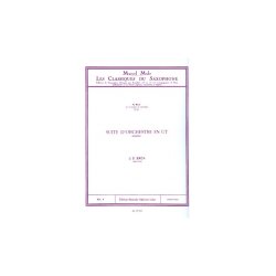 Johann Sebastian Bach: Bourr&eacute;e (Classiques No.8) (Saxophone-Alto & Piano)