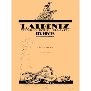 Isaac Manuel Francisco Albéniz: Chant d'Amour (Saxophone-Alto & Piano)