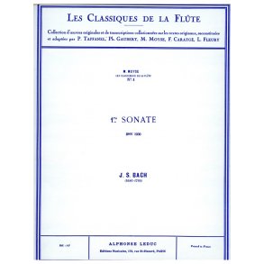 Johann Sebastian Bach: Sonata No.1, BWV1030 in B minor (Classiques No.1) (Flute & Piano)