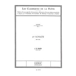 Johann Sebastian Bach: Sonata No.4, BWV1033 in C major (Classiques No.5) (Flute & Piano)