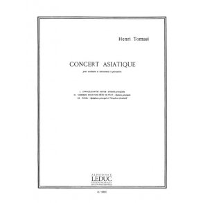 Henri Tomasi: Concert asiatique (Percussion(s) & Piano)