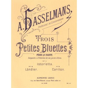 Alphonse Hasselmans: 3 Petites Bluettes Op.28 (Harp solo)