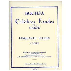Robert Nicholas Charles Bochsa: 50 Etudes Op.34, Vol.2 (Harp solo)