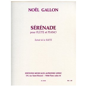 Noël-Gallon: Sérénade (Flute & Piano)