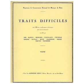 Traits Difficiles (Flute)