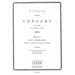 Antonio Lucio Vivaldi: Concerto in E minor (Cello & Orchestra)