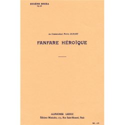 Eug&egrave;ne Bozza: Fanfare h&eacute;ro&iuml;que Op.46 (Ensemble-Brass 8 or more)