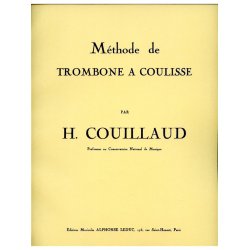 Henri Couillaud: M&eacute;thode (Trombone solo)