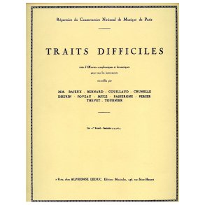 Various Composers: Traits difficiles Vol.1 (Horn solo)