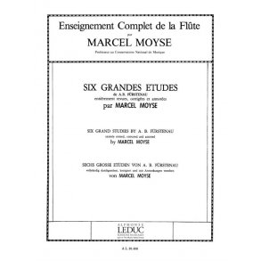 Marcel Moÿse: 6 Grandes Etudes de Fürstenau (Flute solo)