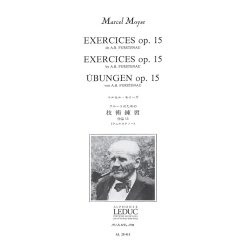 Marcel Mo&yuml;se: Exercices de F&uuml;rstenau Op.15 (Flute solo)