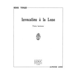 Henri Tomasi: Invocation &agrave; la Lune (low) (Voice & Piano)