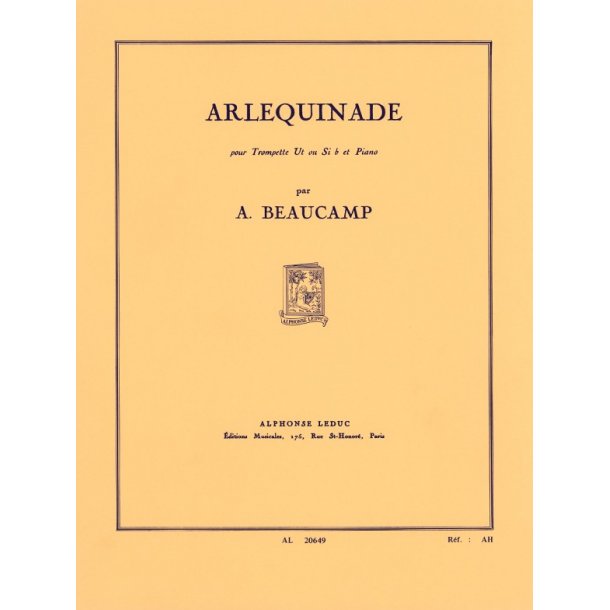 Albert Beaucamp: Arlequinade (Trumpet & Piano)