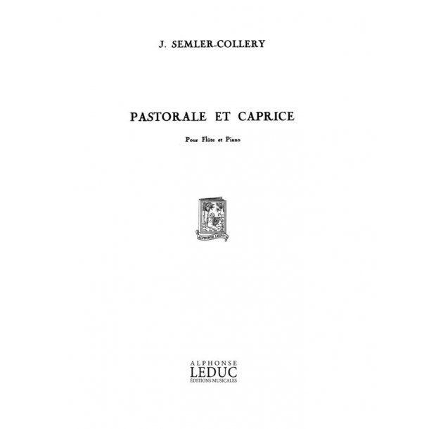 Jules Semler-Collery: Pastorale et Caprice (Flute & Piano)