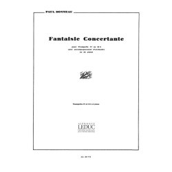 Paul Bonneau: Fantaisie concertante (Trumpet & Piano)