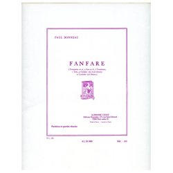 Paul Bonneau: Fanfare (Ensemble-Brass 8 or more)