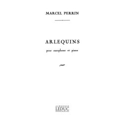 M. Perrin: Arlequins (Saxophone-Alto & Piano)