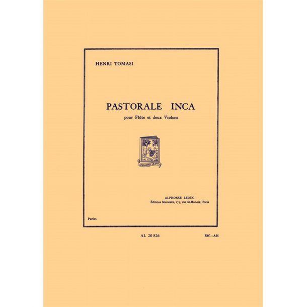 Henri Tomasi: Pastorale inca (Trio - Mixed)
