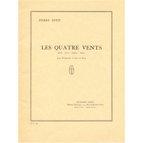 Pierre Petit: Les Quatre Vents (Quartet-Brass)