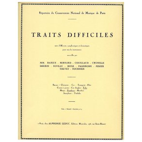 Various Composers: Traits difficiles Vol.2 (Tuba solo)
