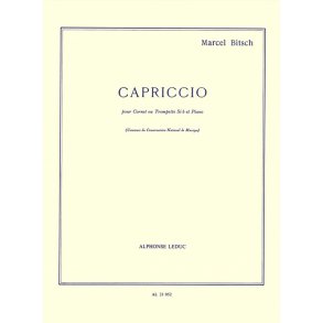 Marcel Bitsch: Capriccio (Bb) (Trumpet & Piano)