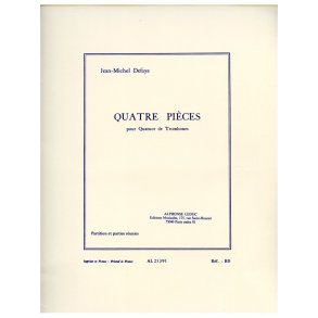 Jean Michel Defaye: 4 Pièces (Trombones 4)