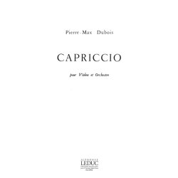 Pierre Max Dubois: Capriccio (Violin & Piano)