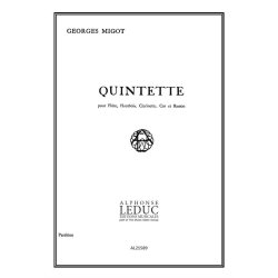 Georges Migot: Quintette (Quintet-Wind)