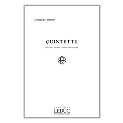 Georges Migot: Quintette (Quintet-Wind)