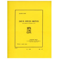 Jeanine Rueff: 2 Pi&egrave;ces br&egrave;ves (Trombones 4)